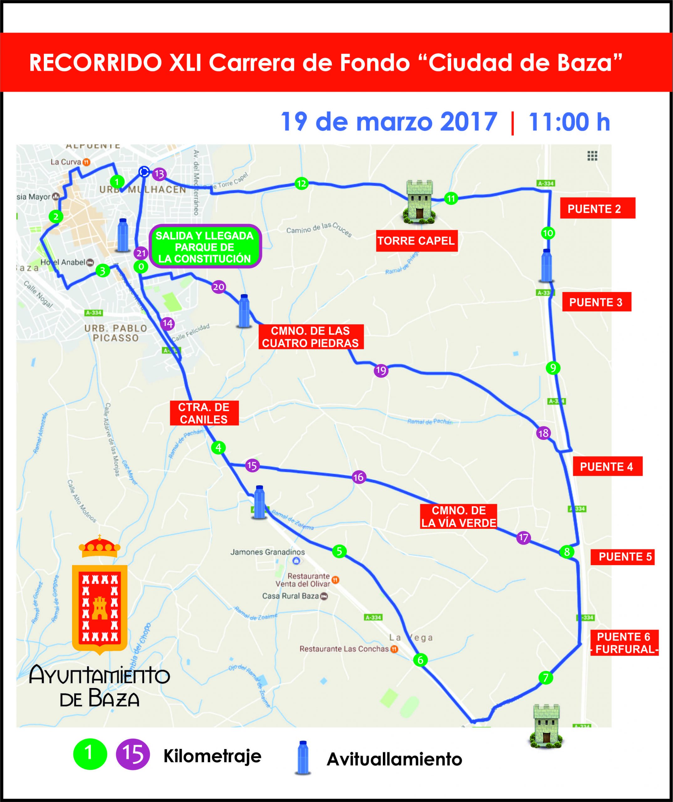 Recorrido XLI carreradefondo