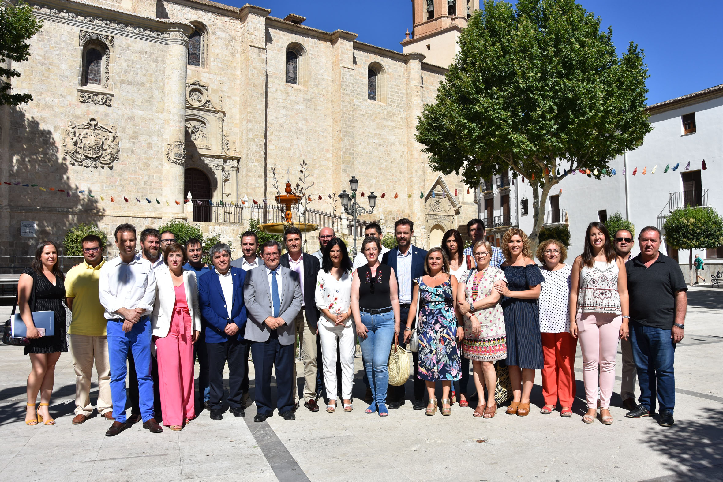 Representantes de la Junta, Estado, Diputación y ayuntamientos