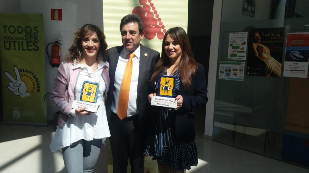 Entrega del reconocimiento al municipio inversor
