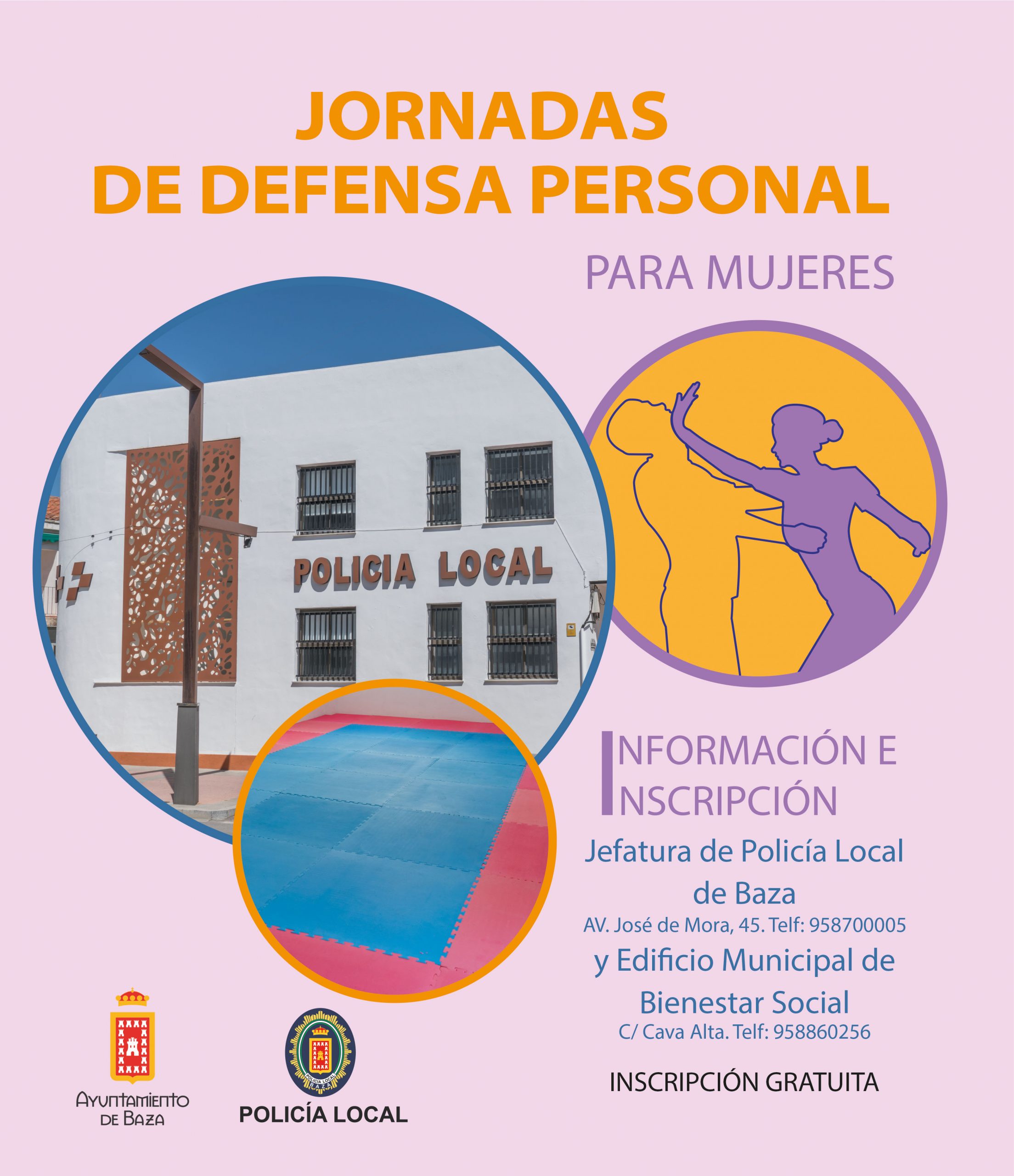Las clases se imparten la Jefatura de la Policía Local