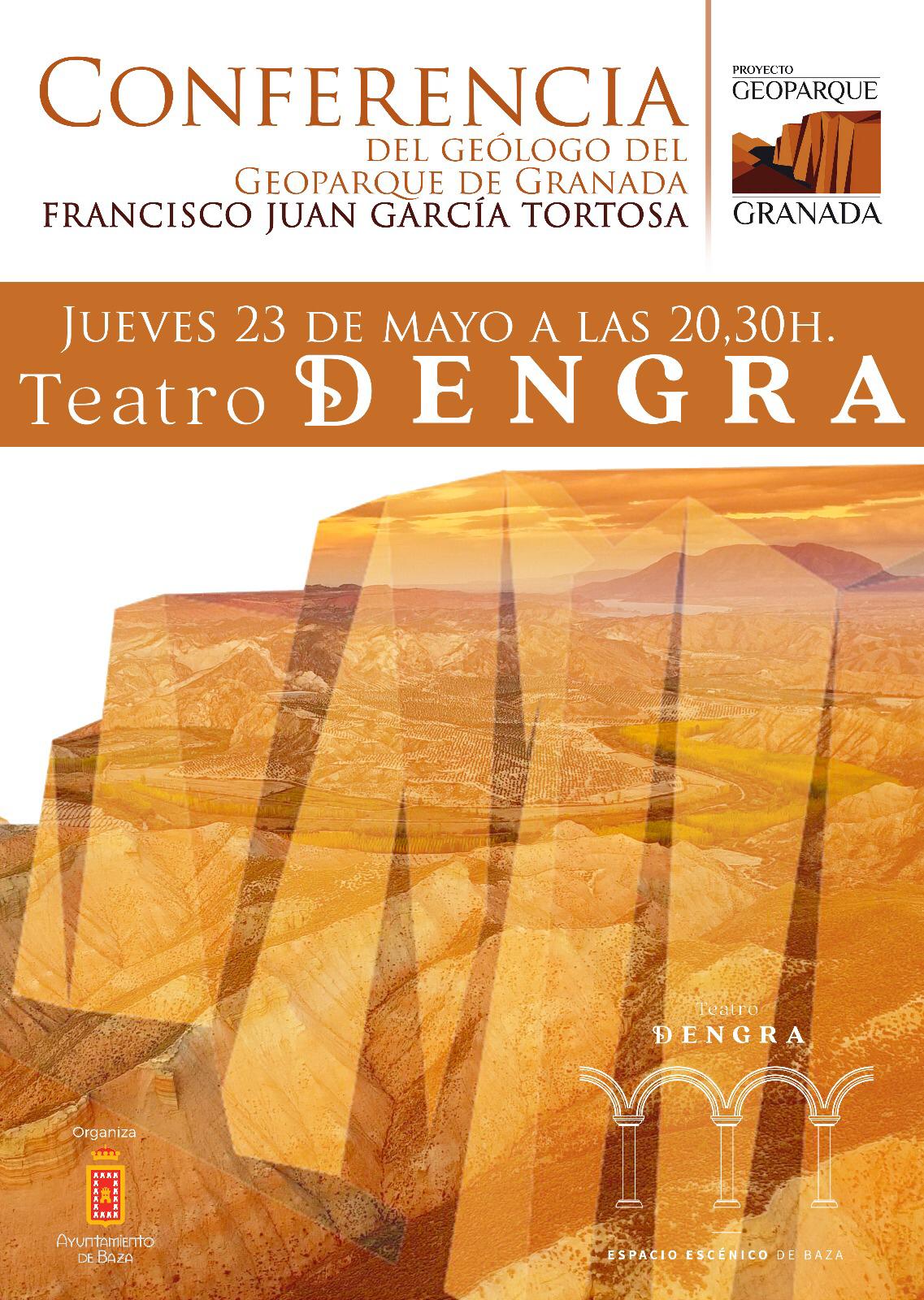 Conferencia del Geoparque de Granada en Baza