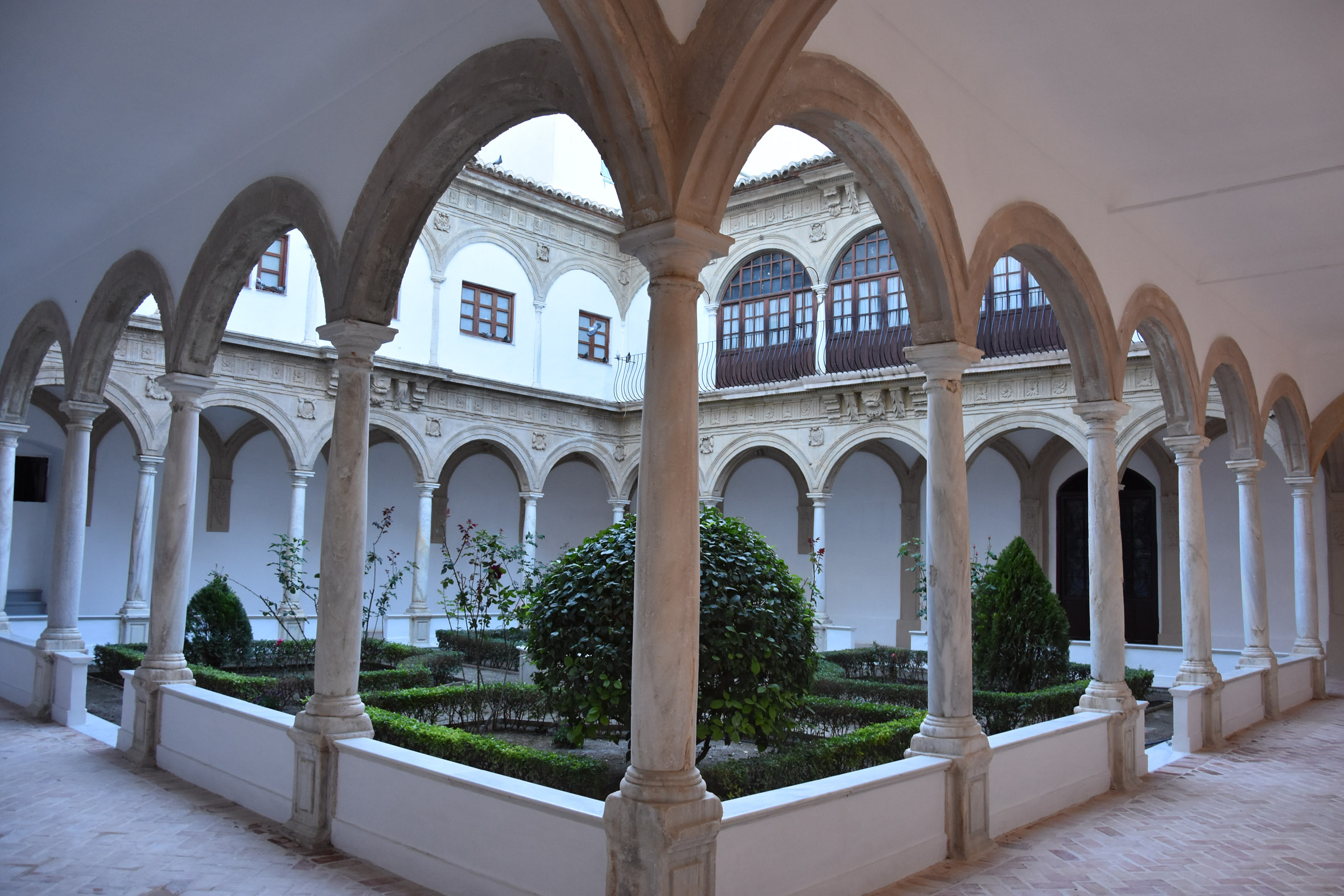 Interior del montasterio de Santo Domingo que es propiedad privada